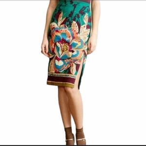 Maeve Anthropologie Delphinia Knit Pencil Skirt